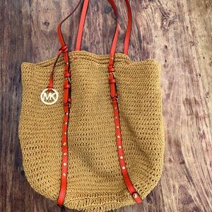 Michael Kors Straw Bag